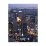 singapore bldgs postcard