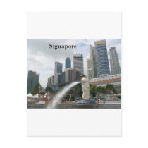 singapore (by St.K) Postcard