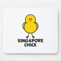 Singapore Chick mousepads by chicktshirts8 Singapore Chick mousepads