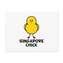 Singapore Chick postcards