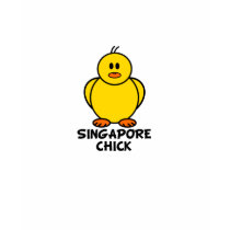 Singapore Chick t-shirts