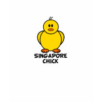 Singapore Chick t-shirts
