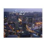 singapore city postcard