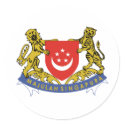 Singapore coat of arms stickers by sergemayifuila Singapore coat of arms stickers