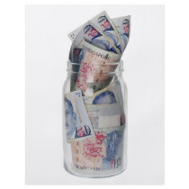Singapore currency flyer design
