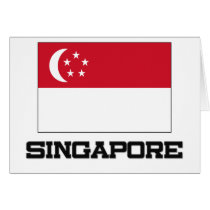 Singapore Flag Card