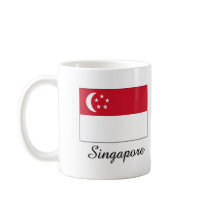 Singapore Flag Design Mug