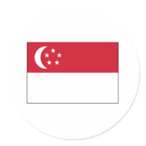 Singapore FLAG International stickers by flagshirt Singapore FLAG International stickers
