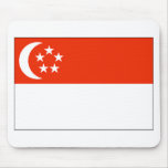 Singapore Flag Mousepad