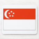 Singapore Flag Mousepad by jacinto888 Singapore Flag Mousepad