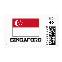Singapore Flag postage