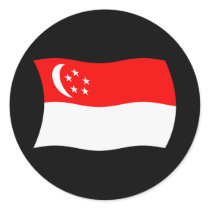 Singapore Flag Sticker by livingflags Singapore Flag Sticker