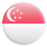 Singapore Flag stickers