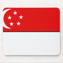 Singapore Flag T-shirts and Gifts mousepads by flagshirts Singapore Flag T-shirts and Gifts mousepads