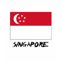 Singapore Flag t-shirts