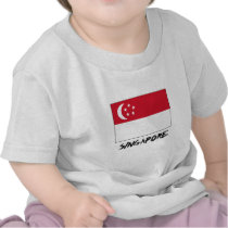Singapore Flag t-shirts