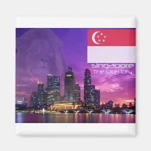 Singapore Fridge Magnets