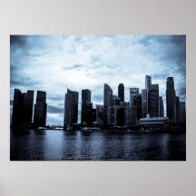 Singapore Marina Poster