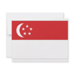 Singapore National Flag Personalized Invitations
