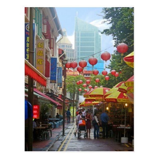 Singapore - Old and New Postcards