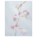 Singapore orchid flowers customized letterhead