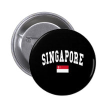 SINGAPORE PINBACK BUTTON