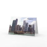 Singapore Port (by St.K) Greeting Card