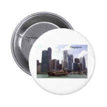 Singapore Port (by St.K) Pinback Buttons