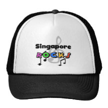 Singapore Rocks Mesh Hats