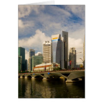 Singapore skyline cards