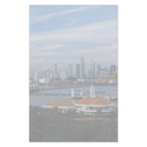 Singapore skyline from Sentosa Island, Singapore Stationery Design