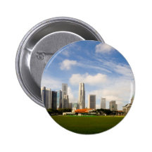 Singapore skyline pins