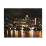 Singapore skyline postcard