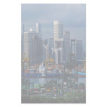 Singapore skyline with Tanjong Container Port, Sin Personalized Stationery