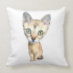 Singapura Caricature Throw Pillows