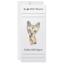 Singapura Caricature Custom Invites