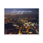 singapura lights postcard