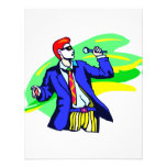 Singer in Suit and Sunglasses Custom Invite