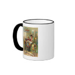Singer Sewing Machine Ad "The First Lesson" mugs