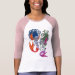 Ladies 3/4 Sleeve Raglan (Fitted)