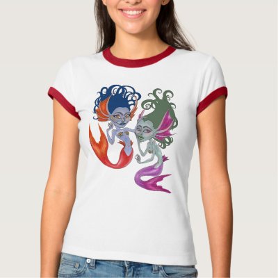 Singer Sirens T-shirt by KORAREEFi