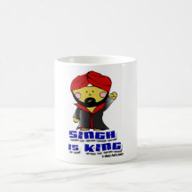 ¡Singh es rey! Tazas