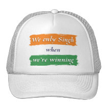 Singh when we're winning mesh hat