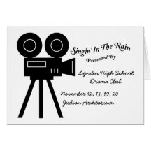 Singin' In The Rain Greeting Card