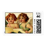SINGING ANGELS GREETINGS POSTAGE STAMPS