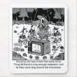 Singing Around the Microwave mousepads