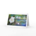 Singing at the Magnolia- Blanck Greeting Card
