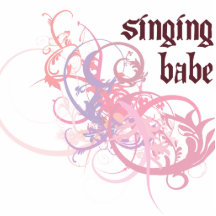 Singing Babe Photo Sculpture