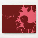 Singing Bird Mousepad by tshirtdujour Singing Bird Mousepad