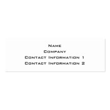 Singing Cat. Business Card Template